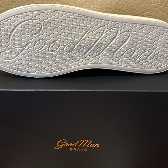 NWT Good Man Brand white Mens sneaker. Made in Italy. Italian leather - Picture 8 of 8